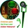 The American Store IP44 Waterproof Christmas Lights RG Static Twinkle Outdoor Christmas Laser Lights Projector Decorations For Home With Remote Laser Christmas Lights