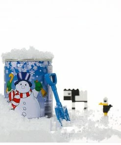 ILH Store Instant Xmas Magic Snow Powder Reusable Artificial Christmas Decoration Cans Snow Powder