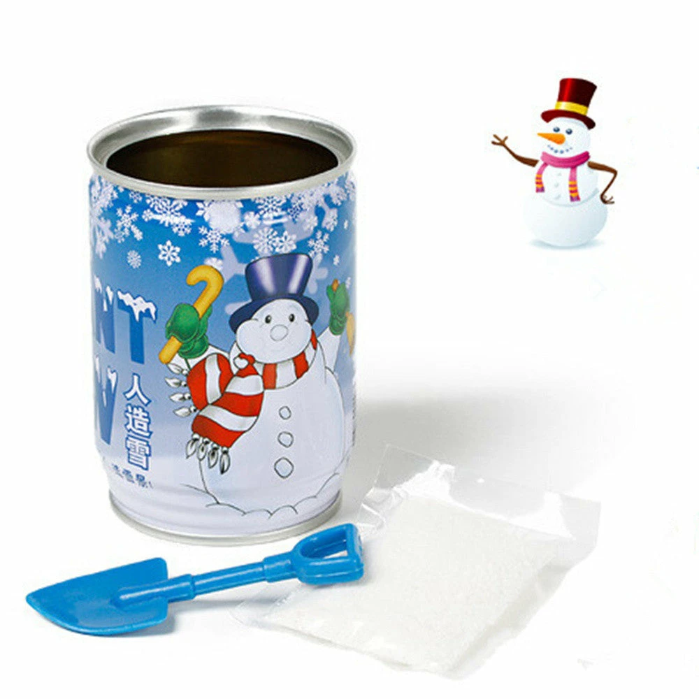 ILH Store Instant Xmas Magic Snow Powder Reusable Artificial Christmas Decoration Cans Snow Powder 6 ILH Store Instant Xmas Magic Snow Powder Reusable Artificial Christmas Decoration Cans Snow Powder