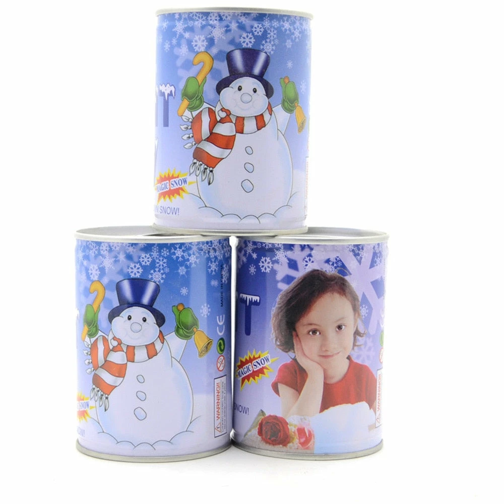 ILH Store Instant Xmas Magic Snow Powder Reusable Artificial Christmas Decoration Cans Snow Powder 8 ILH Store Instant Xmas Magic Snow Powder Reusable Artificial Christmas Decoration Cans Snow Powder