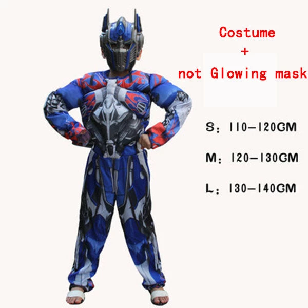 The American Store Kids Boys Cosplay Movie Muscle Optimus Prime Costumes Boys Bumblebee Superhero Body Suits For Carnival Halloween Costumes Party 4 The American Store Kids Boys Cosplay Movie Muscle Optimus Prime Costumes Boys Bumblebee Superhero Body Suits For Carnival Halloween Costumes Party