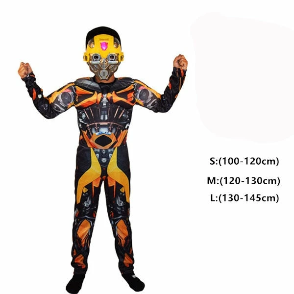 The American Store Kids Boys Cosplay Movie Muscle Optimus Prime Costumes Boys Bumblebee Superhero Body Suits For Carnival Halloween Costumes Party 9 The American Store Kids Boys Cosplay Movie Muscle Optimus Prime Costumes Boys Bumblebee Superhero Body Suits For Carnival Halloween Costumes Party