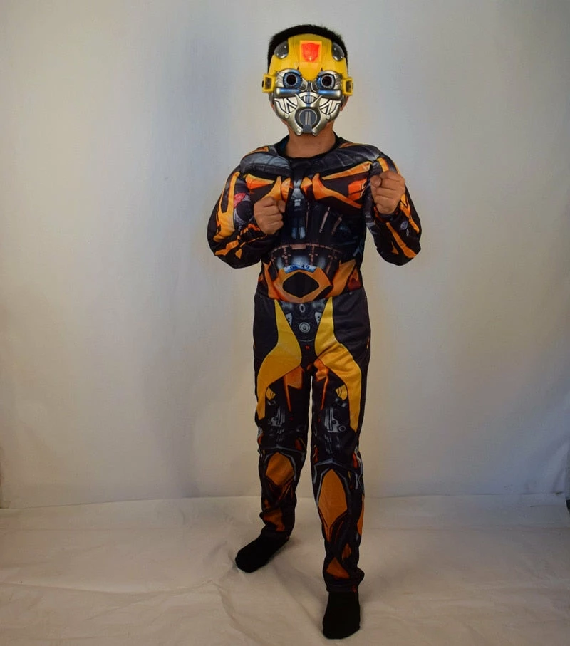 The American Store Kids Boys Cosplay Movie Muscle Optimus Prime Costumes Boys Bumblebee Superhero Body Suits For Carnival Halloween Costumes Party 10 The American Store Kids Boys Cosplay Movie Muscle Optimus Prime Costumes Boys Bumblebee Superhero Body Suits For Carnival Halloween Costumes Party