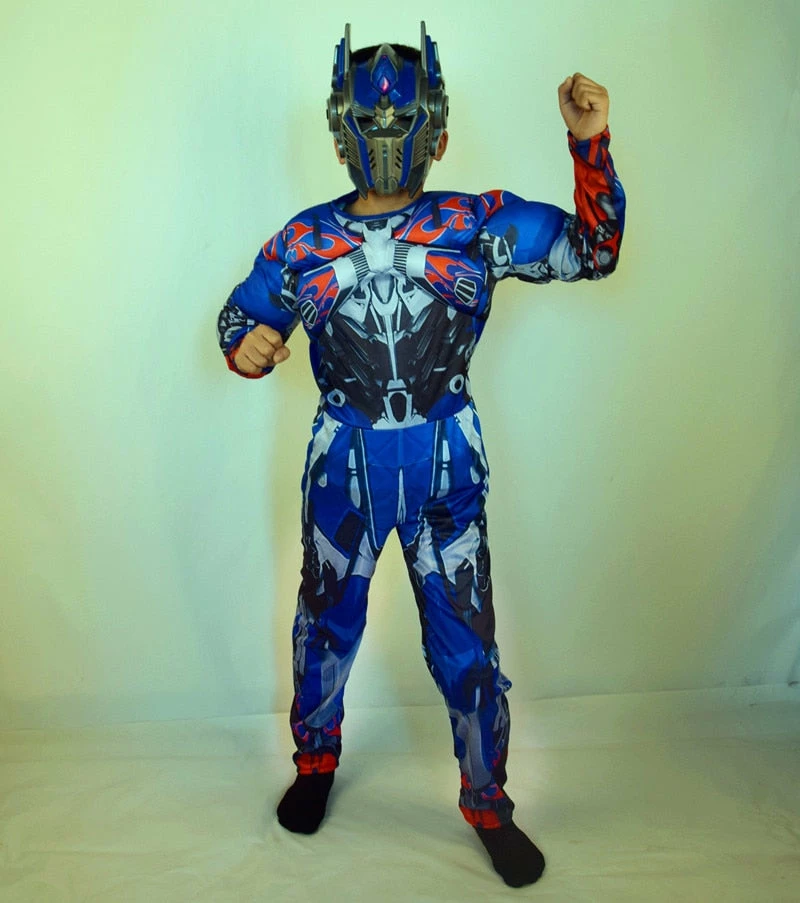 The American Store Kids Boys Cosplay Movie Muscle Optimus Prime Costumes Boys Bumblebee Superhero Body Suits For Carnival Halloween Costumes Party 8 The American Store Kids Boys Cosplay Movie Muscle Optimus Prime Costumes Boys Bumblebee Superhero Body Suits For Carnival Halloween Costumes Party