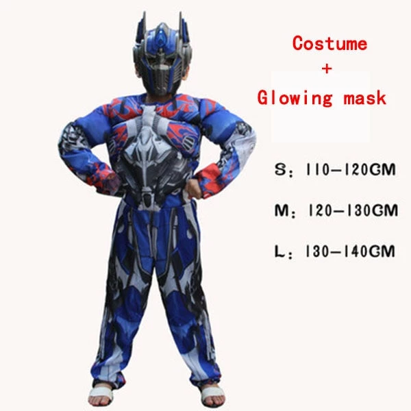 The American Store Kids Boys Cosplay Movie Muscle Optimus Prime Costumes Boys Bumblebee Superhero Body Suits For Carnival Halloween Costumes Party 6 The American Store Kids Boys Cosplay Movie Muscle Optimus Prime Costumes Boys Bumblebee Superhero Body Suits For Carnival Halloween Costumes Party