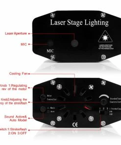 The American Store Laser Christmas Lights LED Laser Projector Christmas Decorations Laser Disco Light Laser Light Dj Voice-activated DJ Disco Xmas Party Club Light Mini 12 The American Store Laser Christmas Lights LED Laser Projector Christmas Decorations Laser Disco Light Laser Light Dj Voice-activated DJ Disco Xmas Party Club Light Mini