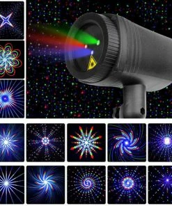 Online American Store Laser Christmas Lights Red Green Blue Moving RGB 20 Patterns Projector IP65 Outdoor RF Remote For Xmas Holiday Garden Decoration