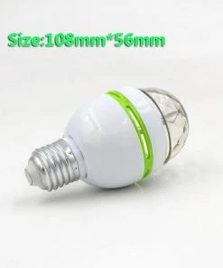 REEDBUCK Good Night Store Led RGB Mini Stage Light E27 AC 85-265V Magic Crystal Ball Lamp 3W Laser Light 220V 110V Christmas Dance Party Lantern Projector