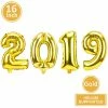 The American Store New Year Collection Lincaier 2019 Happy New Year Gold Foil Balloons Eve Party Decor 2018 Merry Christmas Decorations For Home Ornaments Santa Claus