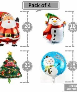The American Store New Year Collection Lincaier 2019 Happy New Year Gold Foil Balloons Eve Party Decor 2018 Merry Christmas Decorations For Home Ornaments Santa Claus