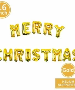 The American Store New Year Collection Lincaier 2019 Happy New Year Gold Foil Balloons Eve Party Decor 2018 Merry Christmas Decorations For Home Ornaments Santa Claus
