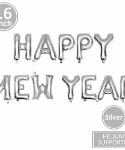 The American Store New Year Collection Lincaier 2019 Happy New Year Gold Foil Balloons Eve Party Decor 2018 Merry Christmas Decorations For Home Ornaments Santa Claus