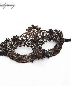Party Sunny Masquerade Gold Purple Blue Lace Mask Halloween Cutout Prom Party Mask Accessories Sexy Eye Face Mask Venetian Masks Party Favor