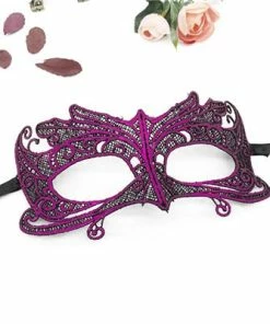 Party Sunny Masquerade Gold Purple Blue Lace Mask Halloween Cutout Prom Party Mask Accessories Sexy Eye Face Mask Venetian Masks Party Favor