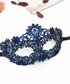 Party Sunny Masquerade Gold Purple Blue Lace Mask Halloween Cutout Prom Party Mask Accessories Sexy Eye Face Mask Venetian Masks Party Favor