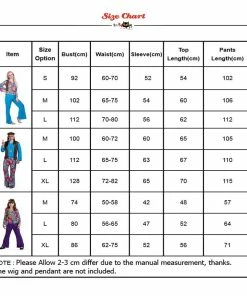 Online American Store Men 70s Retro Hippie Peace And Love Cosplay Adult Halloween Costume Kids Carnival Party Women Family Group Fancy Dress Couples