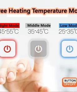 The American Store Men Winter Thick USB Heating Cotton Jacket Waterproof Windbreaker Hooded Winter Coat Men Thick Warm Mens Winter Jacket Parka