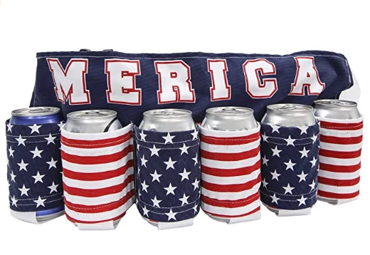 The American Store USA Americana Themed Beverage Holder Beer Belt Drink Holder Clothing Accessories 7 The American Store USA Americana Themed Beverage Holder Beer Belt Drink Holder Clothing Accessories