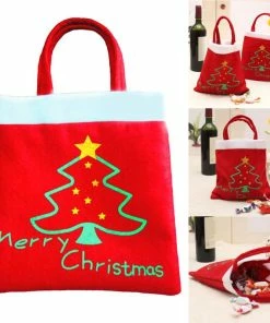 The American Store Merry Chrismas Bag Kids Gift Candy Bags Pouch Mini Handbag Christmas Decoration For Home Party New Year Decoration 10 The American Store Merry Chrismas Bag Kids Gift Candy Bags Pouch Mini Handbag Christmas Decoration For Home Party New Year Decoration