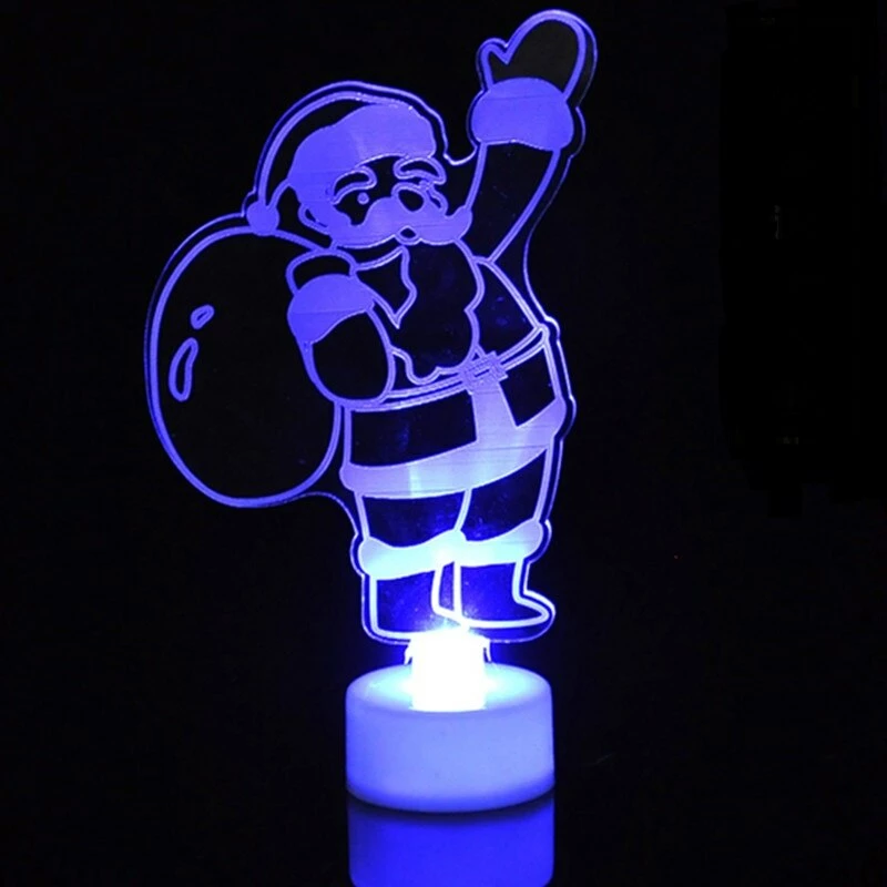 The American Store Christmas Ornaments Merry Christmas Acrylic LED Light Christmas Tree Ornaments Pendant Christmas Santa Claus Snowman Light Xmas 2019 Navidad Decor 3 The American Store Christmas Ornaments Merry Christmas Acrylic LED Light Christmas Tree Ornaments Pendant Christmas Santa Claus Snowman Light Xmas 2019 Navidad Decor