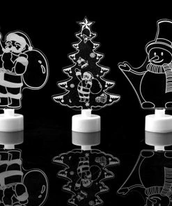 The American Store Christmas Ornaments Merry Christmas Acrylic LED Light Christmas Tree Ornaments Pendant Christmas Santa Claus Snowman Light Xmas 2019 Navidad Decor 52 The American Store Christmas Ornaments Merry Christmas Acrylic LED Light Christmas Tree Ornaments Pendant Christmas Santa Claus Snowman Light Xmas 2019 Navidad Decor