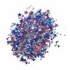 Onlineamericanstore Patriotic Theme Party Supplies Metalic Sprinkles Star USA 4th Of July Table Confetti Scatter Party Decoration