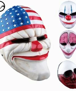 MINCH Kitchen & Storage Store Minch Clown Masks For Masquerade Party Scary Clowns Mask Payday 2 Halloween Horrible Mask