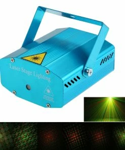 Light Up Your Life 2015 Mini LED Laser Projector Christmas Decorations Laser Disco Light Laser Light Dj Voice-activated DJ Disco Xmas Party Club Light
