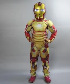 The American Store Superheroes Kids Costumes Movie Superhero Iron Man Costume Of The Avengers War Infinity Kids Boys Girls Halloween Superman Party Muscle Ironman Cosplay
