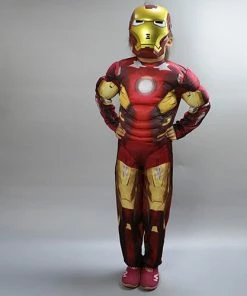 The American Store Superheroes Kids Costumes Movie Superhero Iron Man Costume Of The Avengers War Infinity Kids Boys Girls Halloween Superman Party Muscle Ironman Cosplay