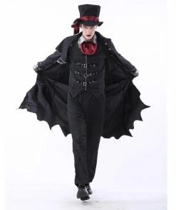 The American Store Couple Halloween Costume New Adult Vampire Costumes Women Mens Halloween Party Vampiro Couple Movie Cosplay Fancy Outfit Clothing Dresses