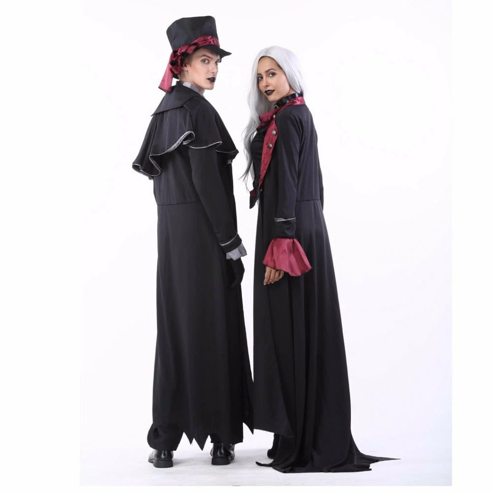 The American Store Couple Halloween Costume New Adult Vampire Costumes Women Mens Halloween Party Vampiro Couple Movie Cosplay Fancy Outfit Clothing Dresses 8 The American Store Couple Halloween Costume New Adult Vampire Costumes Women Mens Halloween Party Vampiro Couple Movie Cosplay Fancy Outfit Clothing Dresses