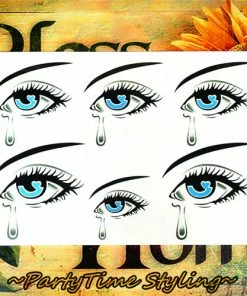 The American Store Halloween Temporary Tekashi69 Tattoos Nu-TATY Sexy Red Lips Temporary Tattoo Body Art Flash Tattoo Stickers 17*10cm Waterproof Fake Tatoo Car Styling Wall Sticker