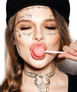 The American Store Halloween Temporary Tekashi69 Tattoos Nu-TATY New Hot Post Malone Face Tattoo Sticker Halloween Face Sticker Waterproof Tattoo Sticker Tool