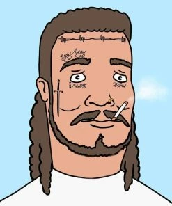 The American Store Halloween Temporary Tekashi69 Tattoos Nu-TATY New Hot Post Malone Face Tattoo Sticker Halloween Face Sticker Waterproof Tattoo Sticker Tool