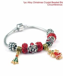PATIMATE Store PATIMATE 2018 Christmas Santa Claus Bracelet Merry Christmas Decor For Home Noel 2019 Happy New Year Christmas Ornaments Xmas