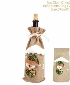 PATIMATE Store PATIMATE 2018 Christmas Santa Claus Bracelet Merry Christmas Decor For Home Noel 2019 Happy New Year Christmas Ornaments Xmas