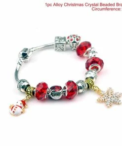 PATIMATE Store PATIMATE 2018 Christmas Santa Claus Bracelet Merry Christmas Decor For Home Noel 2019 Happy New Year Christmas Ornaments Xmas