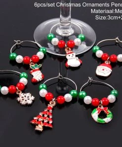 PATIMATE Store PATIMATE 2018 Christmas Santa Claus Bracelet Merry Christmas Decor For Home Noel 2019 Happy New Year Christmas Ornaments Xmas
