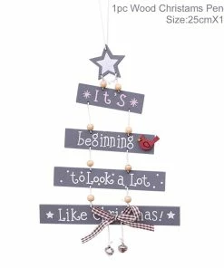 PATIMATE Store PATIMATE 2018 Christmas Santa Claus Bracelet Merry Christmas Decor For Home Noel 2019 Happy New Year Christmas Ornaments Xmas