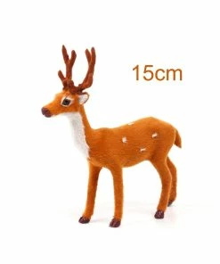 The American Store Christmas Decorations PATIMATE Simulated Plush Reindeer Furry Deer 2018 Merry Christmas Decor For Home Christmas Ornament Navidad Happy New Year 2019
