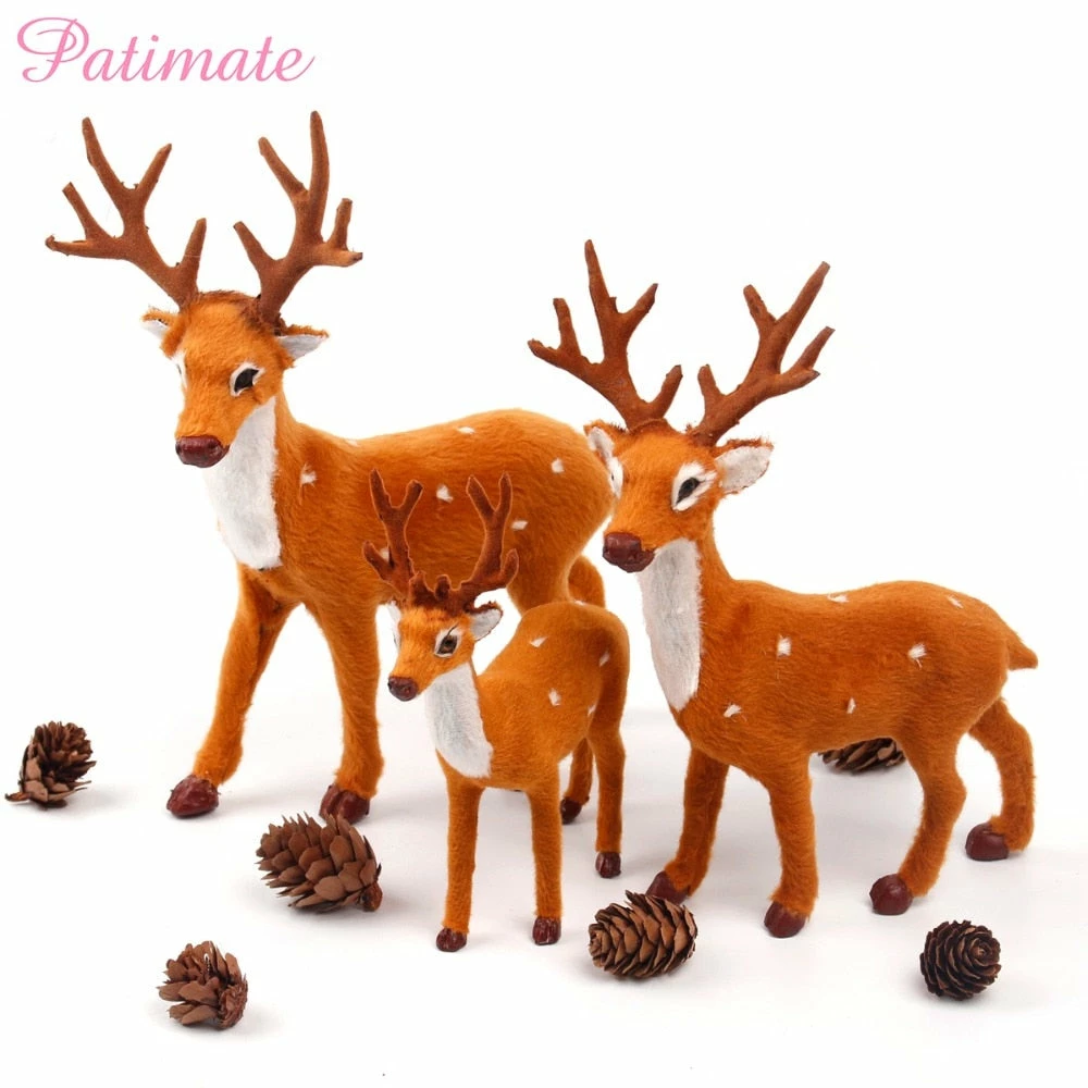 The American Store Christmas Decorations PATIMATE Simulated Plush Reindeer Furry Deer 2018 Merry Christmas Decor For Home Christmas Ornament Navidad Happy New Year 2019 46 The American Store Christmas Decorations PATIMATE Simulated Plush Reindeer Furry Deer 2018 Merry Christmas Decor For Home Christmas Ornament Navidad Happy New Year 2019