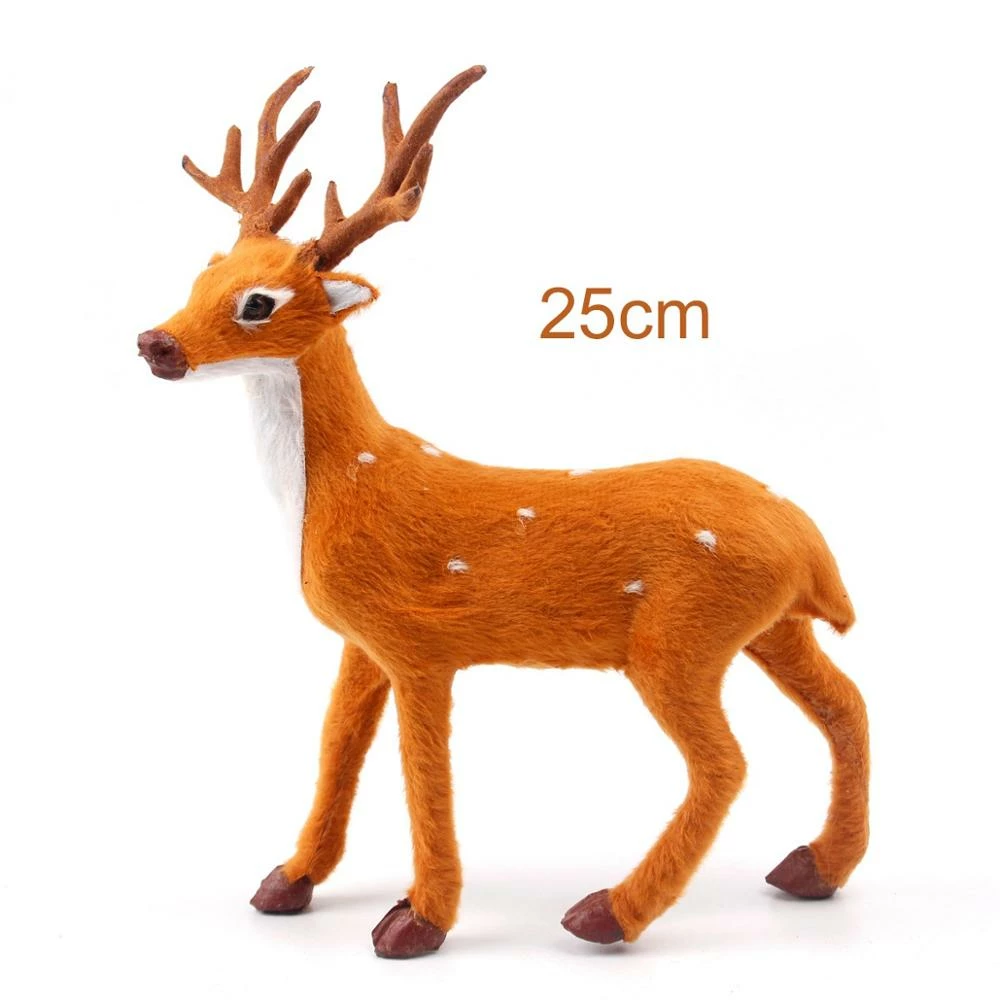 The American Store Christmas Decorations PATIMATE Simulated Plush Reindeer Furry Deer 2018 Merry Christmas Decor For Home Christmas Ornament Navidad Happy New Year 2019 24 The American Store Christmas Decorations PATIMATE Simulated Plush Reindeer Furry Deer 2018 Merry Christmas Decor For Home Christmas Ornament Navidad Happy New Year 2019