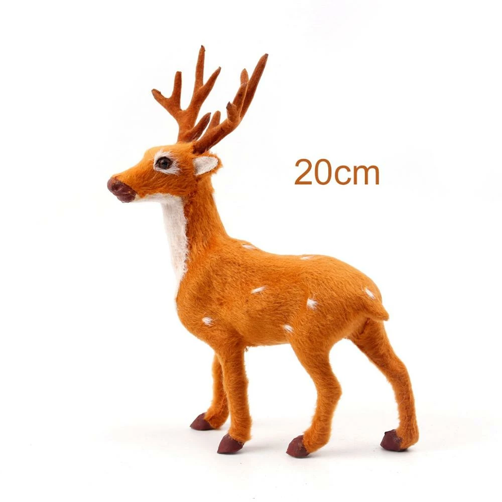 The American Store Christmas Decorations PATIMATE Simulated Plush Reindeer Furry Deer 2018 Merry Christmas Decor For Home Christmas Ornament Navidad Happy New Year 2019 9 The American Store Christmas Decorations PATIMATE Simulated Plush Reindeer Furry Deer 2018 Merry Christmas Decor For Home Christmas Ornament Navidad Happy New Year 2019