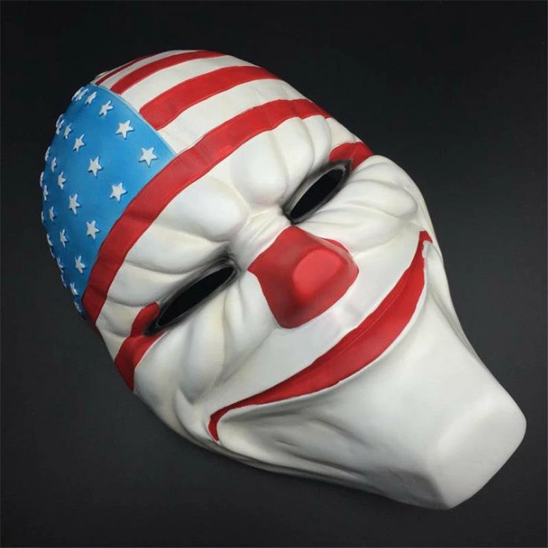 Surprise Party Favor Supermarket Halloween Mask Payday 2 Mask Resin The Heist Dallas/Wolf/Chains/Hoxton Cosplay Halloween Horror Clown Masquerade Cosplay Carnaval Costume Men 10 Surprise Party Favor Supermarket Halloween Mask Payday 2 Mask Resin The Heist Dallas/Wolf/Chains/Hoxton Cosplay Halloween Horror Clown Masquerade Cosplay Carnaval Costume Men