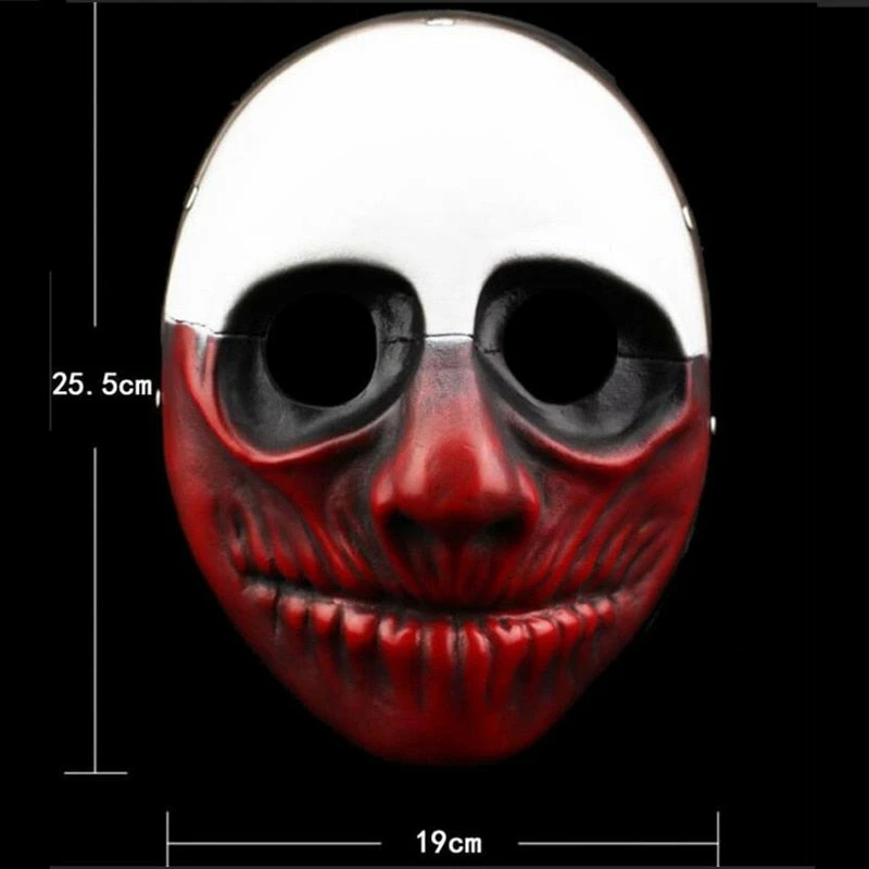 Surprise Party Favor Supermarket Halloween Mask Payday 2 Mask Resin The Heist Dallas/Wolf/Chains/Hoxton Cosplay Halloween Horror Clown Masquerade Cosplay Carnaval Costume Men 11 Surprise Party Favor Supermarket Halloween Mask Payday 2 Mask Resin The Heist Dallas/Wolf/Chains/Hoxton Cosplay Halloween Horror Clown Masquerade Cosplay Carnaval Costume Men