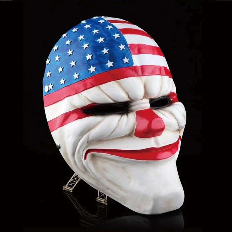 Surprise Party Favor Supermarket Halloween Mask Payday 2 Mask Resin The Heist Dallas/Wolf/Chains/Hoxton Cosplay Halloween Horror Clown Masquerade Cosplay Carnaval Costume Men 7 Surprise Party Favor Supermarket Halloween Mask Payday 2 Mask Resin The Heist Dallas/Wolf/Chains/Hoxton Cosplay Halloween Horror Clown Masquerade Cosplay Carnaval Costume Men