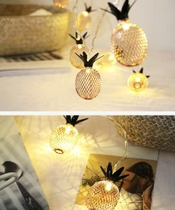 GLOBO MEJOR Store Pineapple LED Lamp String Christmas Decorations For Tree 1.5/3M Fruit Battery Box High Quality Wall Home Hanging Ornaments 12 GLOBO MEJOR Store Pineapple LED Lamp String Christmas Decorations For Tree 1.5/3M Fruit Battery Box High Quality Wall Home Hanging Ornaments