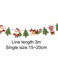 The American Store QIFU Christmas Tree Decorations Window Sticker Christmas Decoration For Home Xmas Decor Merry Christmas 2018 Happy New Year 2019