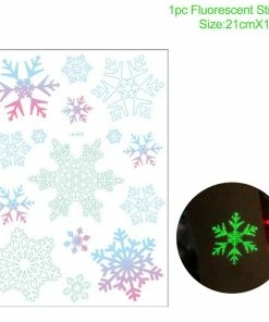 The American Store QIFU Christmas Tree Decorations Window Sticker Christmas Decoration For Home Xmas Decor Merry Christmas 2018 Happy New Year 2019